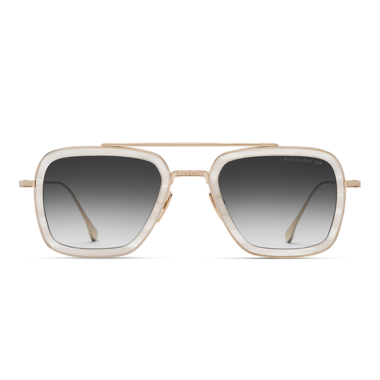 DITA Flight Zonnebril Wit Goud