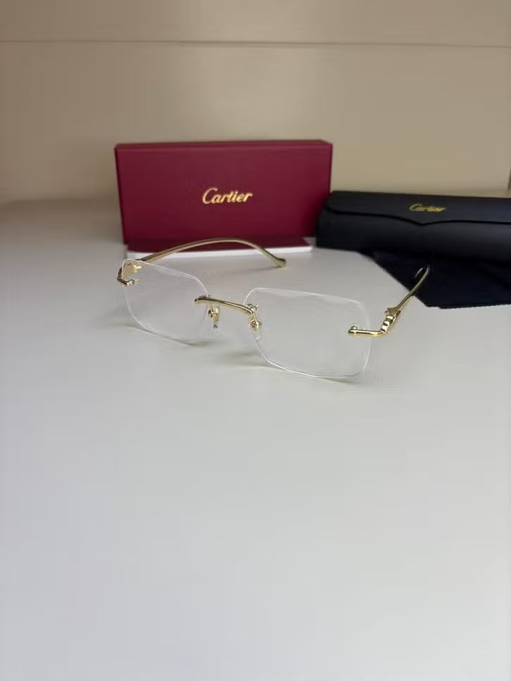 Cartier Panthère Zonnebril - Heldere Glazen