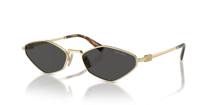 Miu Miu MU 56ZS Goud Zonnebril