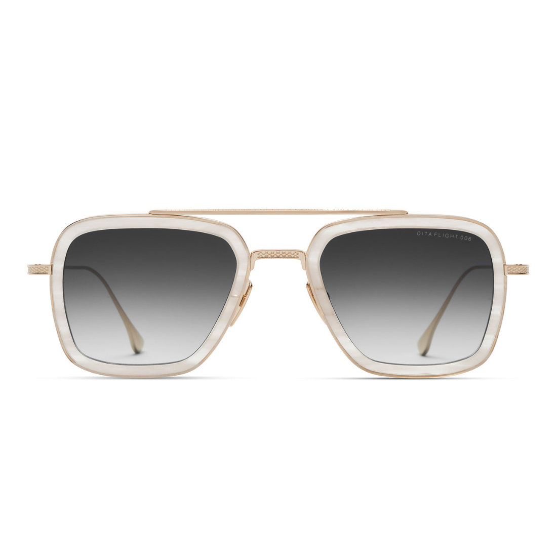 DITA Flight Zonnebril Wit Goud