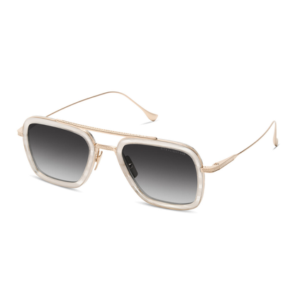 DITA Flight Zonnebril Wit Goud
