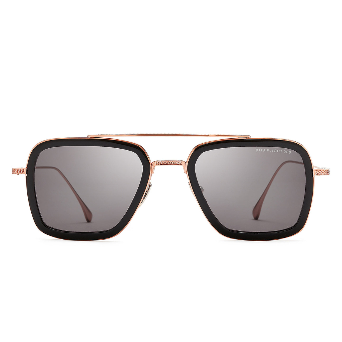 DITA Flight Zonnebril Zwart Rosé Goud