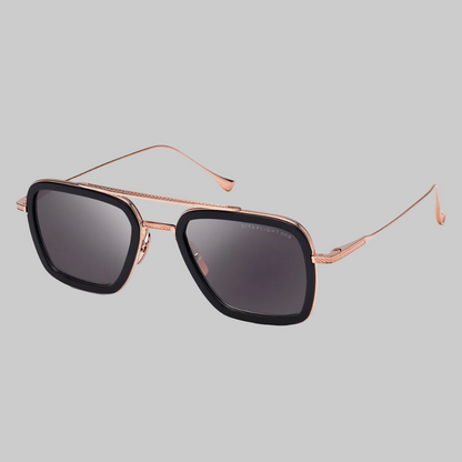 DITA Flight Zonnebril Zwart Rosé Goud