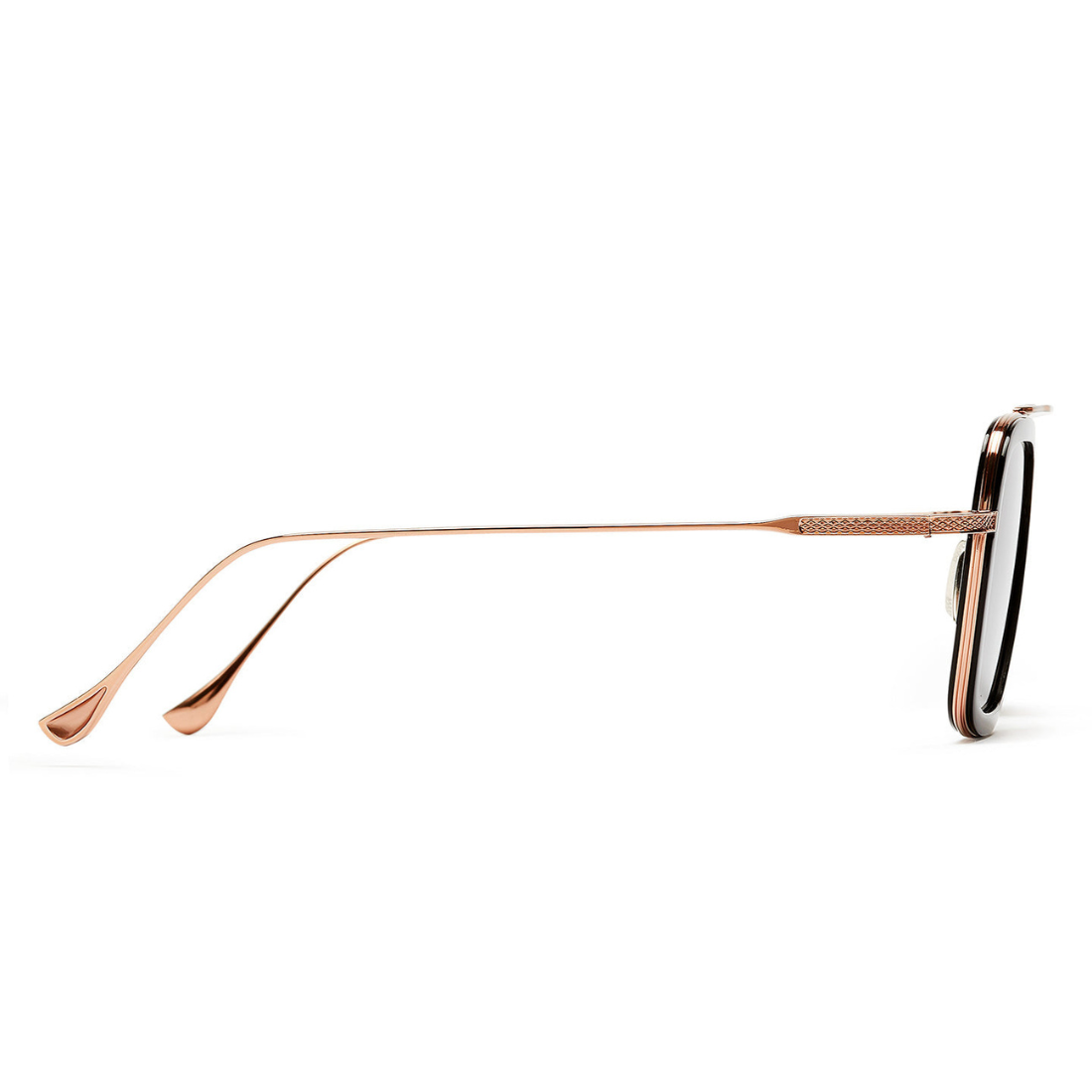 DITA Flight Zonnebril Zwart Rosé Goud