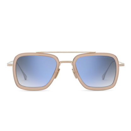 DITA Flight Zonnebril Wit Goud Roze