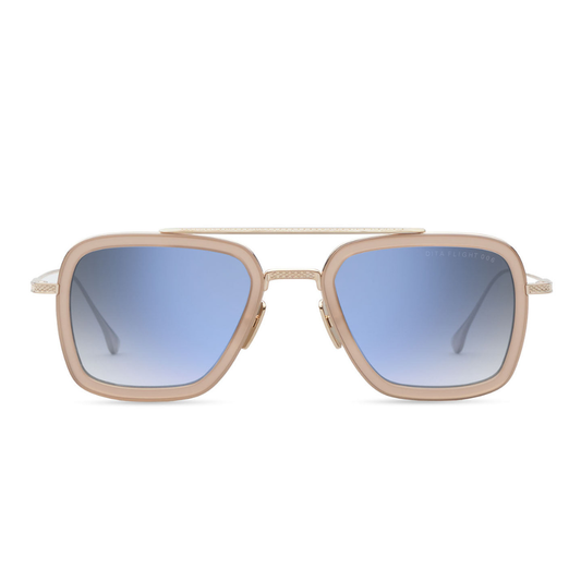 DITA Flight Zonnebril Wit Goud Roze