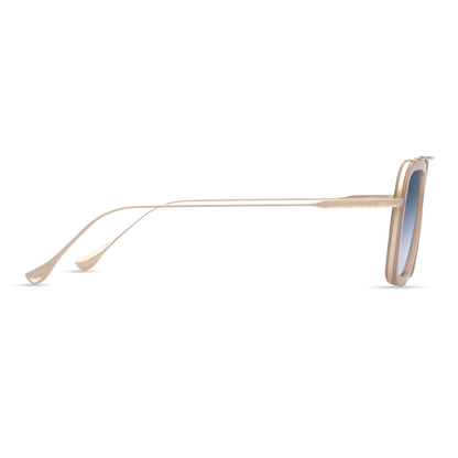 DITA Flight Zonnebril Wit Goud Roze