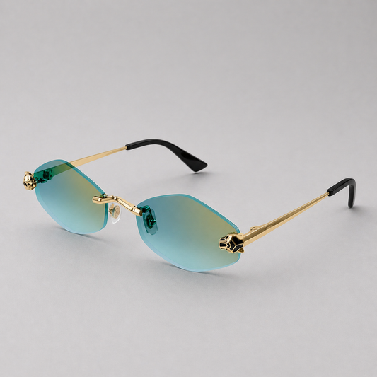 Cartier CT0433S Goud Groen