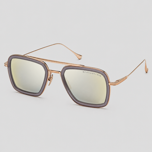 DITA Flight Zonnebril Mat Grijs Goud
