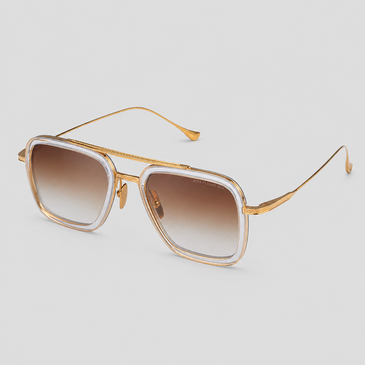 DITA Flight Zonnebril Kristal Goud