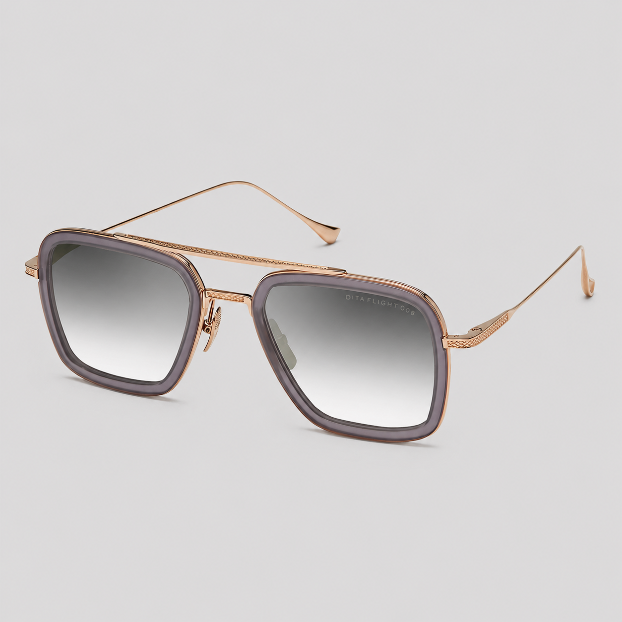 DITA Flight Zonnebril Grijs Goud