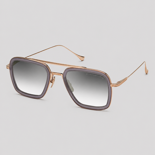 DITA Flight Zonnebril Grijs Goud