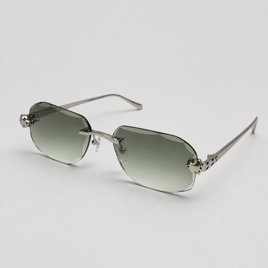 Cartier Panthère Zonnebril - Groene Glazen