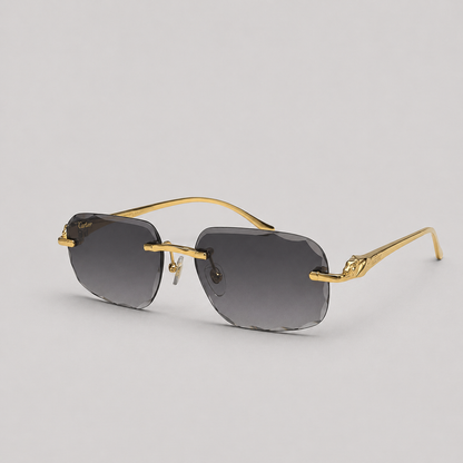 Cartier Panthère Zonnebril - Grijze Glazen