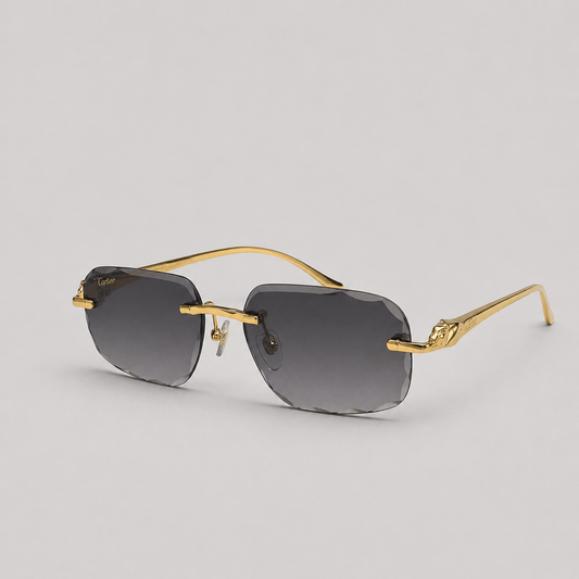 Cartier Panthère Zonnebril - Grijze Glazen
