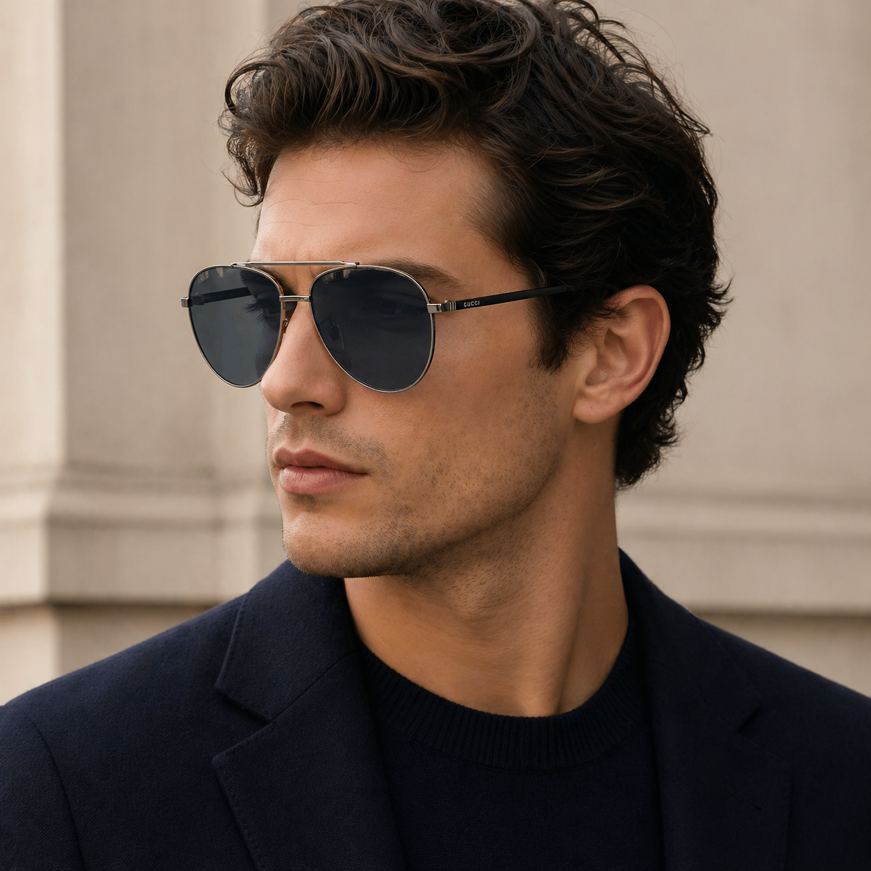 Gucci Zonnebril GG0043SA 001