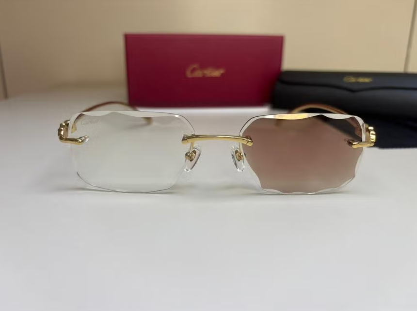 Cartier Panthère Zonnebril - Bruine Glazen