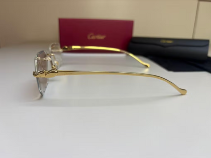 Cartier Panthère Zonnebril - Bruine Glazen