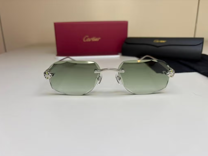 Cartier Panthère Zonnebril - Groene Glazen