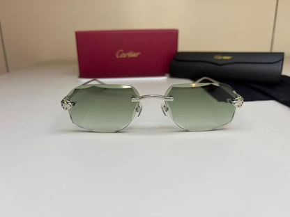 Cartier Panthère Zonnebril - Groene Glazen