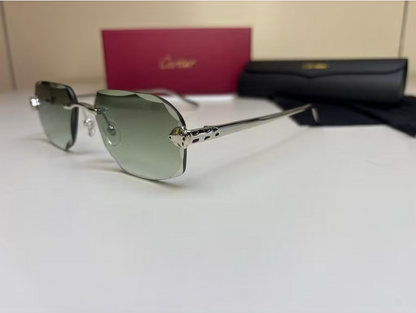 Cartier Panthère Zonnebril - Groene Glazen
