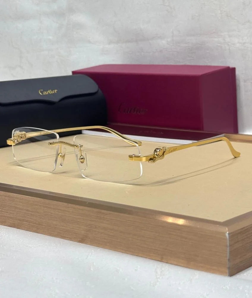 Cartier Panthère Zonnebril - Heldere Glazen