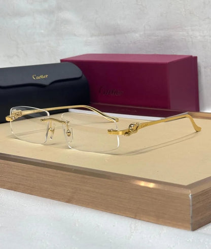 Cartier Panthère Zonnebril - Heldere Glazen