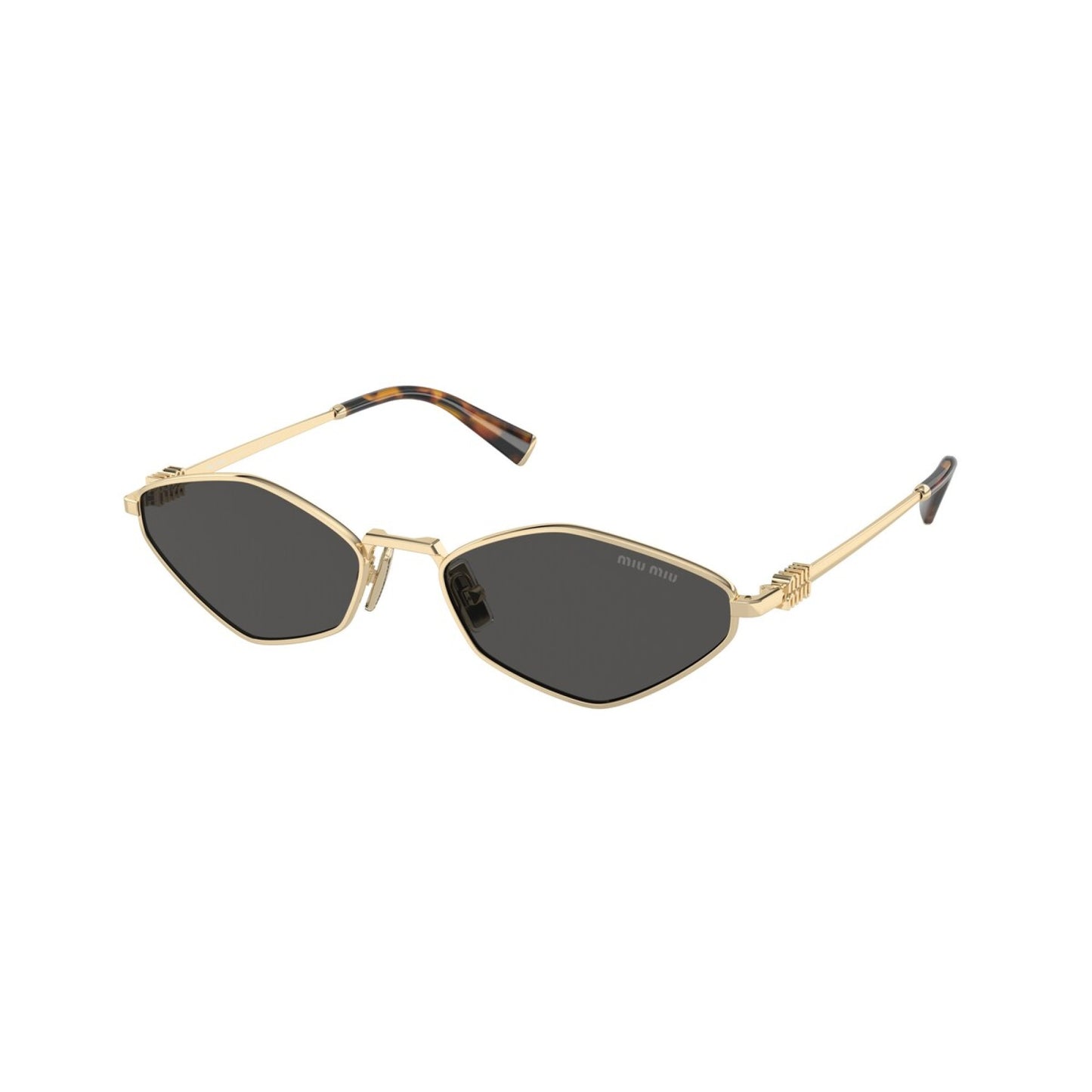 Miu Miu MU 56ZS Goud Zonnebril